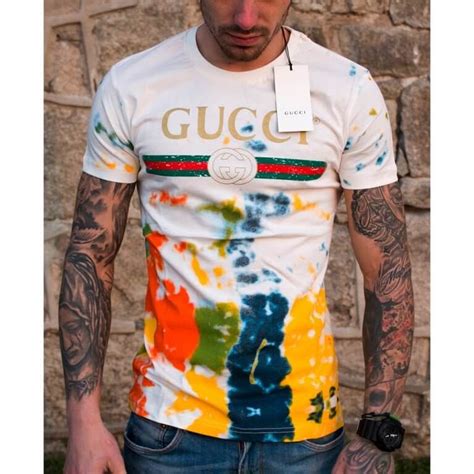 gucci pattern shirt|authentic gucci t shirt men.